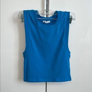 ZARA NWOT Turquoise Sleeveless Women's Top, Size L